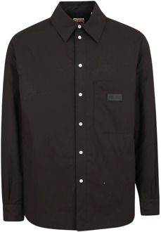 Kenzo Shirts Kenzo , Black , Heren - M,S