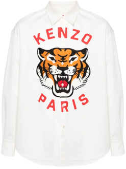 Kenzo Shirts Kenzo , White , Heren - 2Xl,Xl,L,M,S