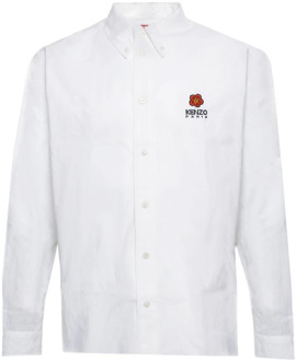 Kenzo Shirts Kenzo , White , Heren - 2Xl,Xl,L,M