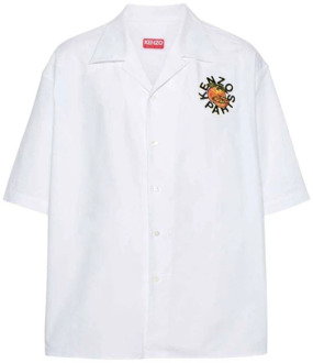 Kenzo Short Sleeve Shirts Kenzo , White , Heren - L,M,S