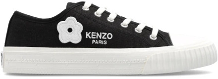Kenzo Sneakers met logo Kenzo , Black , Dames - 40 Eu,35 Eu,39 Eu,36 Eu,37 EU