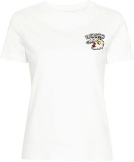 Kenzo Stijlvolle T-Shirt Kenzo , White , Dames - M,S
