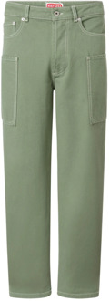 Kenzo Straight Jeans Kenzo , Green , Heren - W32,W31,W30