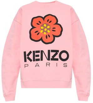 Kenzo Sweatshirt met logo Kenzo , Pink , Dames - L,Xs