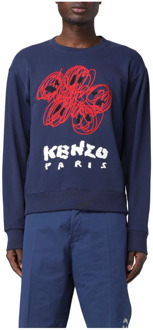 Kenzo Sweatshirts Kenzo , Blue , Heren - Xl,L