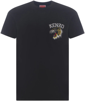 Kenzo T-Shirts Kenzo , Black , Heren - 2Xl,Xl,L,S