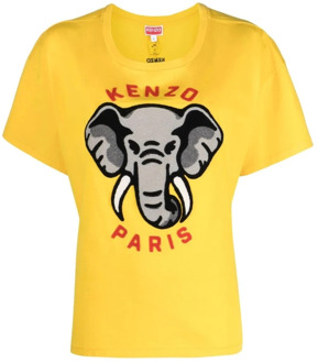 Kenzo T-Shirts Kenzo , Yellow , Dames - M,S,Xs