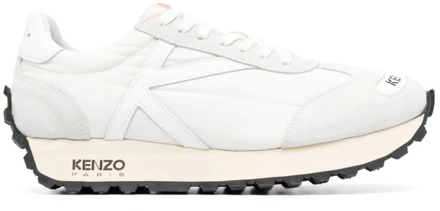 Kenzo Witte Lage Top Sneaker Casual Stijl Kenzo , White , Heren - 44 Eu,45 EU