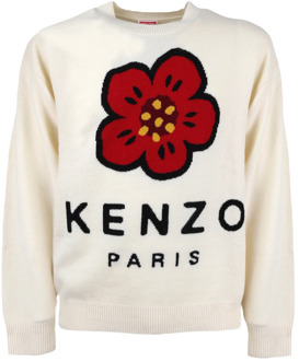 Kenzo Wollen Pullover Kenzo , White , Heren - Xl,L,M,S