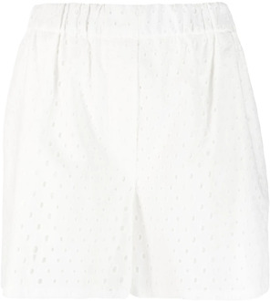 Kenzo Zomerse Bermuda/Short Shorts Kenzo , White , Dames - S,Xs