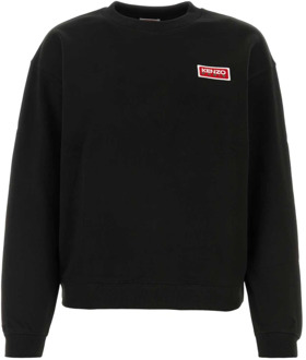 Kenzo Zwarte katoenen sweatshirt Kenzo , Black , Dames - L,M,S,Xs