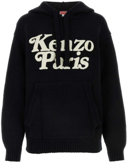 Kenzo Zwarte katoenen sweatshirt Kenzo , Black , Dames - S,Xs