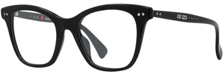 Kenzo Zwarte Ss23 Dames Optische Brillen Kenzo , Black , Dames - 51 MM