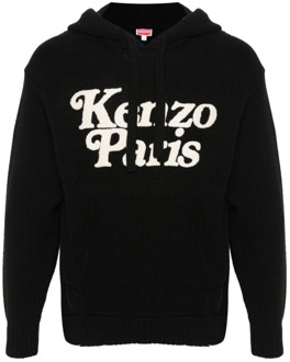 Kenzo Zwarte Sweatshirt Ss24 Herenmode Kenzo , Black , Heren - L,M,S