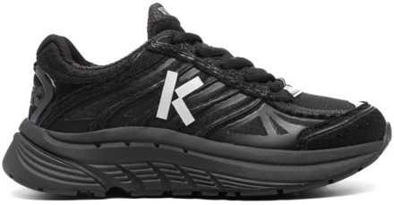 Kenzo Zwarte Tech Runner Sneakers Kenzo , Black , Dames - 37 Eu,35 EU