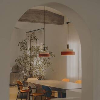 Keops 2 hanglamp, Ø 40 cm, kleurrijk, aluminium