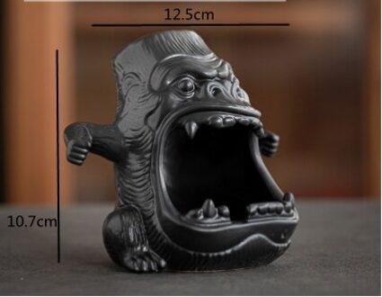 Keramische Asbak Met Deksel Anti Vliegas Creatieve Persoonlijkheid Grote Office Home Woonkamer Asbak Luxe Trend C-1stk