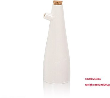 Keramische Azijn Porselein Olijfolie Pot Sojasaus Azijn Fles Kruiden Jus Boten Keuken Koken Gereedschap Opslag Flessen 250ml