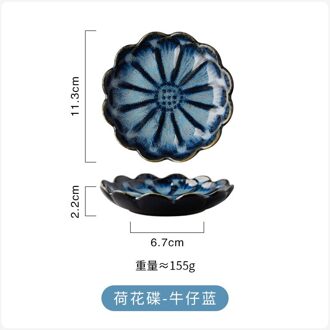 Keramische Bijgerecht Kleine Saus Schotel Boter Mosterd Sushi Azijn Soja Gerechten Keuken Porselein Schotel