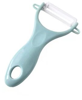 Keramische Dunschiller Fruit Dunschiller Aardappel Komkommer Wortel Rasp Draagbare Keuken Gereedschap Accessoires Keuken Gadgets Cocina blauw