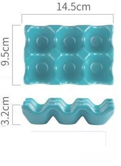 Keramische Ei Lade Huishoudelijke Servies Ei Rooster Opbergdoos Woondecoratie Keuken Koelkast Vers Houden Eieren Ornamenten style5