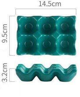 Keramische Ei Lade Huishoudelijke Servies Ei Rooster Opbergdoos Woondecoratie Keuken Koelkast Vers Houden Eieren Ornamenten style9