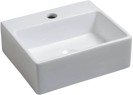 Keramische Fontein pontos 32X29X11 cm Wit Aqua Splash