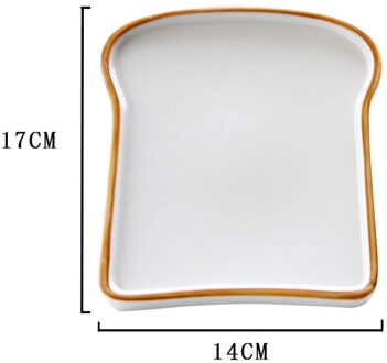 Keramische Fruit Dienblad-Cake Dessert Ijs Brood Snacks Steak Ontbijt Schotel Plaat