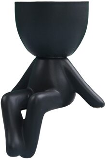 Keramische Ingemaakte Vaas Menselijk Lichaam Nordic Bloempotten Shpae Creatieve Karakter Modellering Bloempot Desktop Home Decor