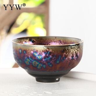 Keramische Kungfu Theekopje Chinese Porselein Thee Kopje Thee Kom Mysterieuze Cup Aardewerk Theeceremonie Theewaar Sets Accessoires Drinkware 80x48mm 100ml