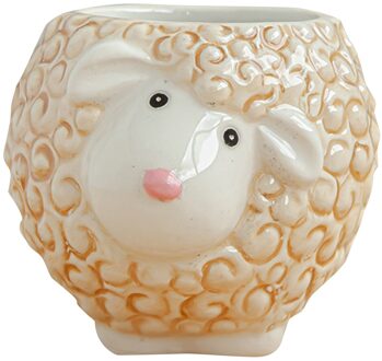 Keramische Leuke Dier Bloempot Vetplanten Planten Potten Planter Container Voor Thuis Kantoor Decoratie D6 as tonen