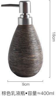 Keramische Lotion Fles Douchegel Fles Woonaccessoires Hand Sanitizer Fles Zeepdispenser Lotion Container Badkamer Producten A02