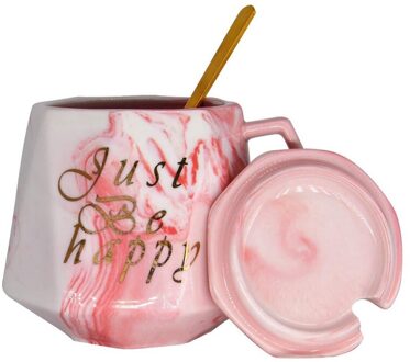 Keramische Mok Koffie Set Thee Mok Marmer Kopjes Koffie Drankjes Pak Voor Kantoor Thuis Mok Drankjes Cups wit poeder