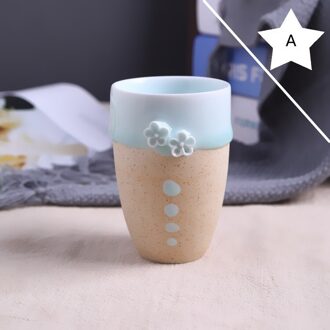 Keramische Mokken Voor Koffie Creatieve 240 Ml Thee Cup Stroom Glazuur Espresso Kopjes Water Sap Melk bier Mok Drinkware