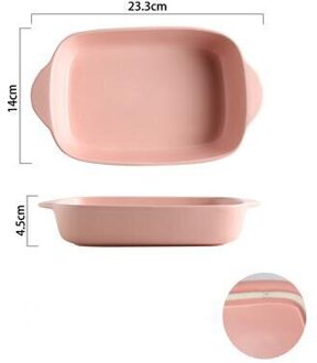 Keramische Plaat Woondecoratie Binaural Plaat Tafel Accessoires Bakpan Ontbijt Plaat Westerse Voedsel Plaat Huishoudelijke Servies style3