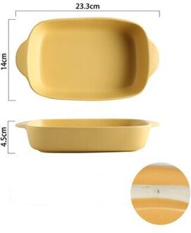 Keramische Plaat Woondecoratie Binaural Plaat Tafel Accessoires Bakpan Ontbijt Plaat Westerse Voedsel Plaat Huishoudelijke Servies style4