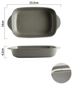 Keramische Plaat Woondecoratie Binaural Plaat Tafel Accessoires Bakpan Ontbijt Plaat Westerse Voedsel Plaat Huishoudelijke Servies style7