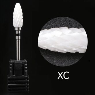 Keramische Polijsten Hoofd Voor Manicure Pedicure Frees Nail Art Boor Elektrische Nail Sander Pedicure Manicure Kit zwart