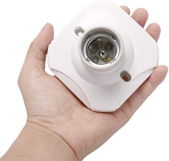 Keramische Ronde Lamp Socket E27 Lamphouder E27 Lamp Houder Lamp Socket Hoge Temperatuur Weerstand Lampvoet 220 (V)