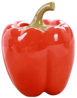 Keramische Thee Bus Voedsel Containers Losse Thee Tin Koffie Jar Spice Noten Opslag Bus rood