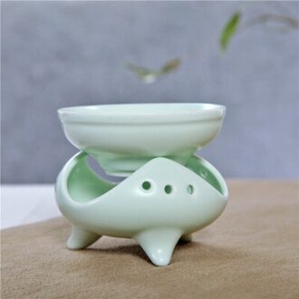 Keramische thee filter, Kung Fu teaset accessoires, thee Zetgroep Herbruikbare Kruiden Zeef Losse koffie Leaf Spice Filter 04