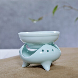 Keramische thee filter, Kung Fu teaset accessoires, thee Zetgroep Herbruikbare Kruiden Zeef Losse koffie Leaf Spice Filter 05