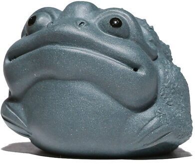 Keramische Thee Huisdieren Paarse Klei Drie-Voet Gouden Pad Pad Schat Theeceremonie Ornamenten Woonaccessoires Kan Verhogen Speelgoed