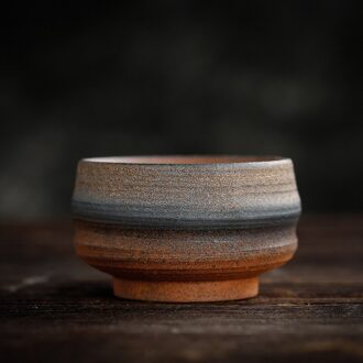 Keramische Thee Kop Thee Kop Handgemaakte Vintage Keramische Kopje Thee Thee Kom Master Cup Enkele Keramische Kung Fu Thee cup