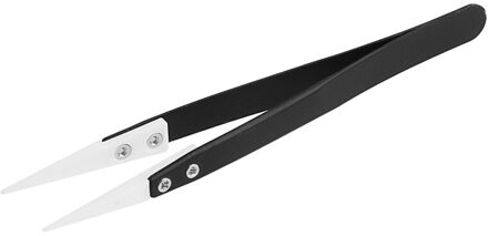 Keramische Tips Pincet Rvs Handvat Rechte Gericht Pincet Voor Coils