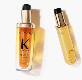 Kerastase Kérastase Elixir Ultime L'Huile Originale Hair Oil 75ml for All Hair Types with 75ml Refill Bundle