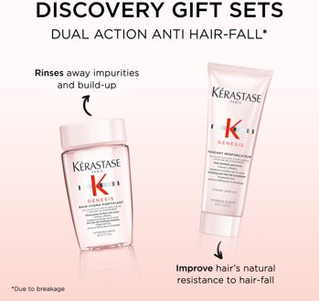 Kerastase Kérastase Genesis Duo Discovery Set, Shampoo and Conditioner for Weakened Hair Prone to Falling Due To Breakage