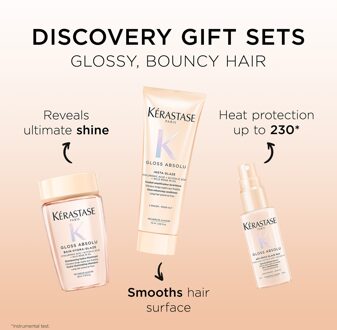 Kerastase Kérastase Gloss Absolu – Discovery Set for All Hair Types, Including Long Hair Prone to Frizz