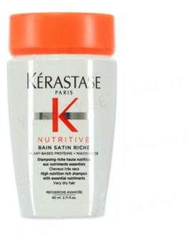Kerastase Nutritive Bain Satin Riche High Nutrition Rich Shampoo 80ml