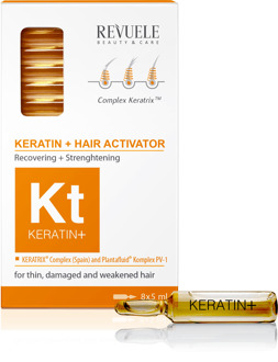 KERATIN+ Ampoules Hair Restoration Activator 8 x 5ml.